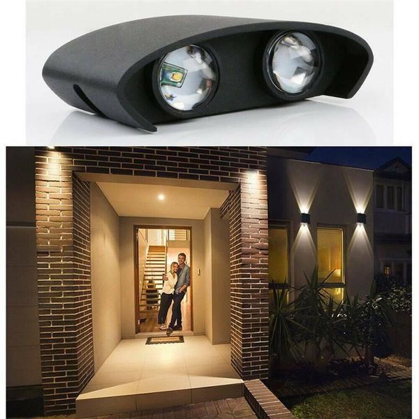 

floodlights 4/6/8w european bi-directional damp proof wall lamp outdoor led garden corridor balcony lift