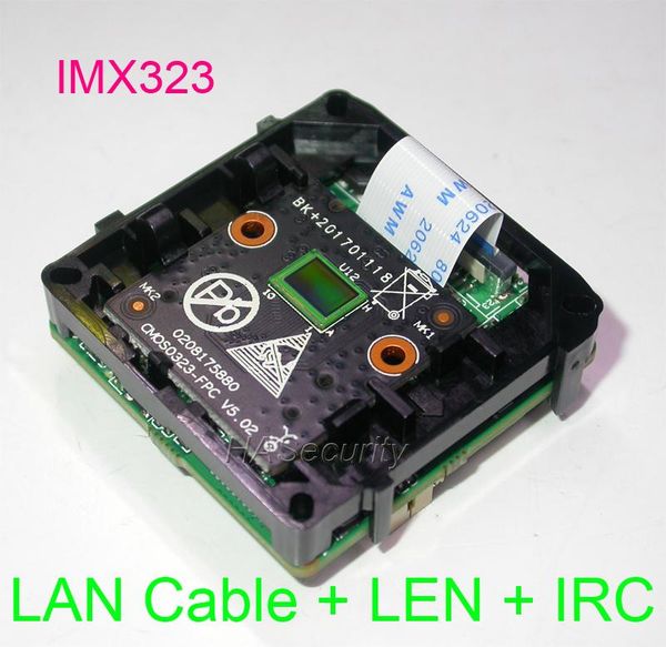 

intelligent analysis h.265 / h.264 (3.0mp) 1/2.9" sony imx323 hi3516c v300 cctv ip camera pcb board module +lan cable +lens +irc camera