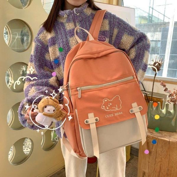 

female travel backpack brand student classic black vintage school backpacks for teenagers mochila notebook bookbag