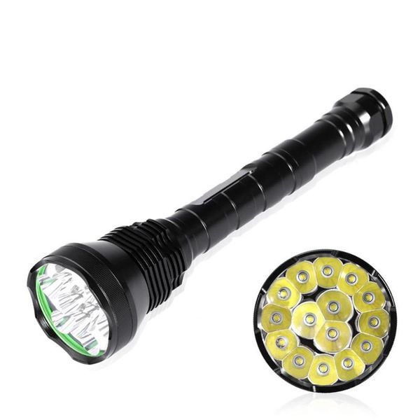 

strong bright 6500k 5 mode 15 leds 15t6 flashlights torches