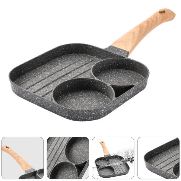 

1pc stone breakfast pan steak frying fried egg (assorted color) pans