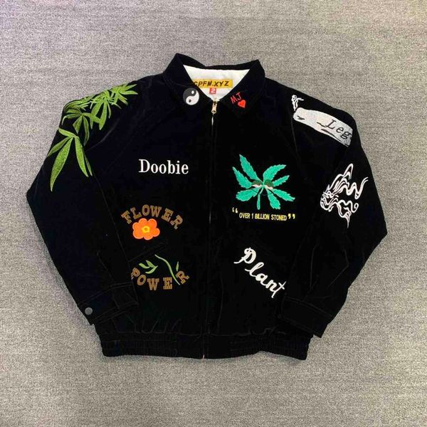 

fashiondemon heavy commemorative cpfm.xyz industry souvenir embroidery jacket 14n1 yue go3g, Black;brown
