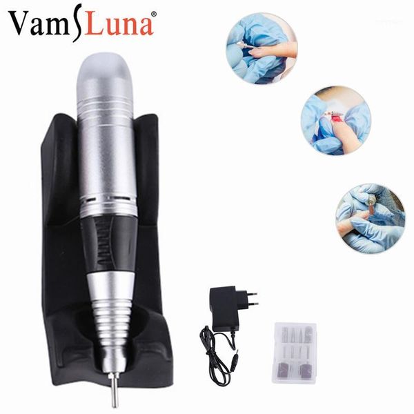 

professional electric manicure drill pen pedicure kit nail file polish art tool machine1