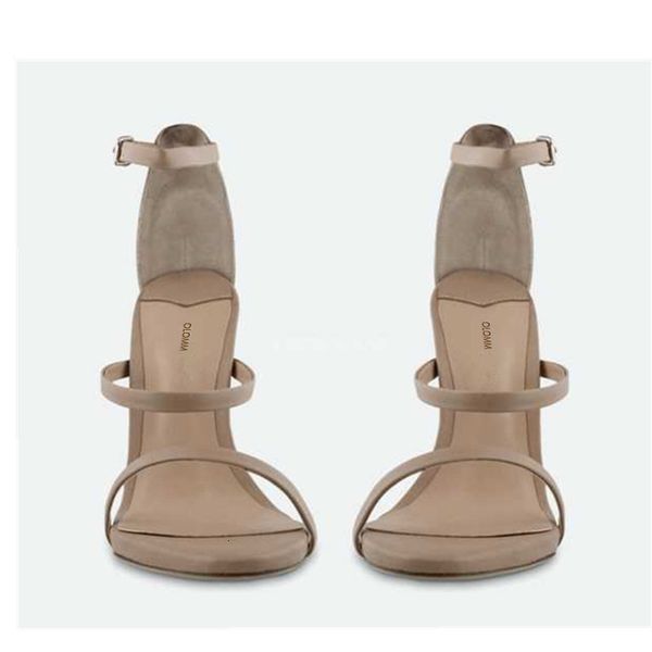 

sandals ol' fashionable female sandals thin high-toe shoes open-toed beautiful black naked casual and more size 4-.5 keeh