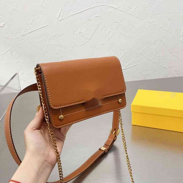 

factory outlet luxury handbags and storage leather women's chain high sense xiao zhan same 2021 new leather versatile one shoulder mess