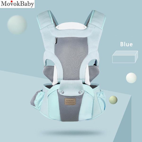 

ergonomic baby carrier infant facing kangaroo wrap sling for born travel 0-48 months breathable hipseat slings carriers, & backpacks