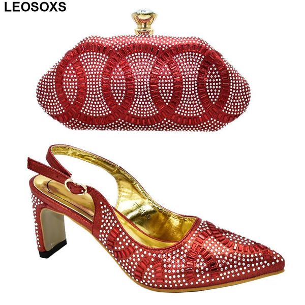 

dress shoes african sets 2021 matching and bags for party pumps women wedding italian shoe bag ladies, Black