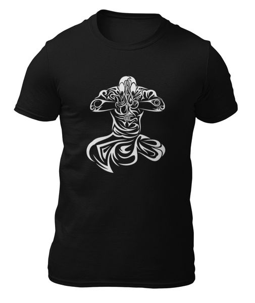

T-shirt-buddha-t - shirt -, White;black