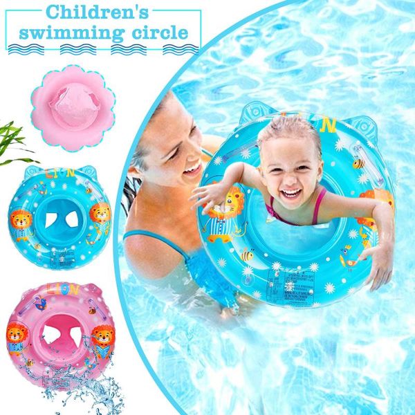 

life vest & buoy summer baby inflatable swimming floating ring children toddler safety infant float water seat circle kids pool toys
