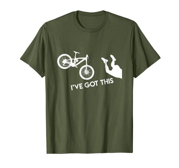 

i've got this mountain biking funny t-shirt, White;black