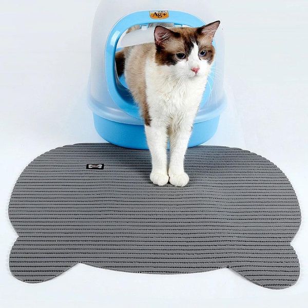 

cat beds & furniture non slip litter lock mat disposable pet toilet trapping pvc foamed bowl