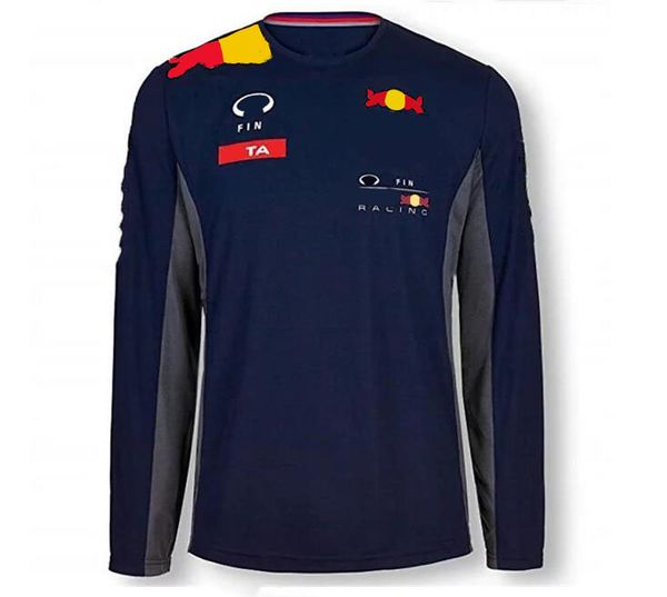 T-shirt a maniche lunghe della squadra automobilistica di Formula 1 della stagione 2021 di F13171