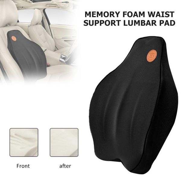 

cushion/decorative pillow memory form car seat office chair massage back lumbar support cushion pad for driver
