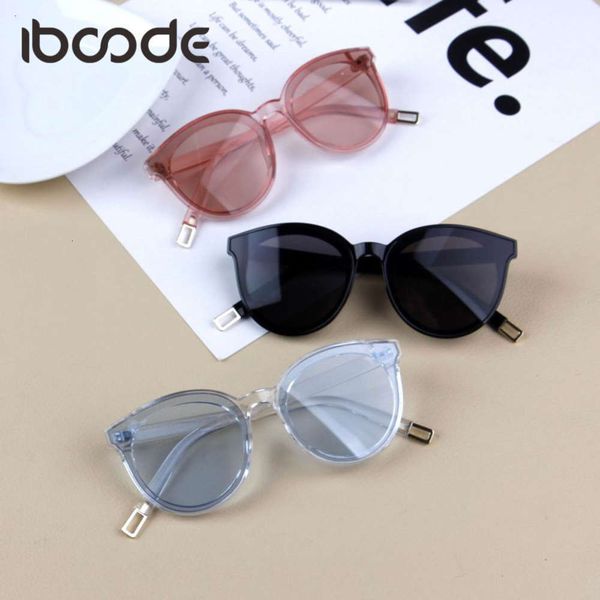 

iboode brand new kids children fashion big frame sunglasses girl boy eyewear travel eye accessory cateye nice uv400, Black