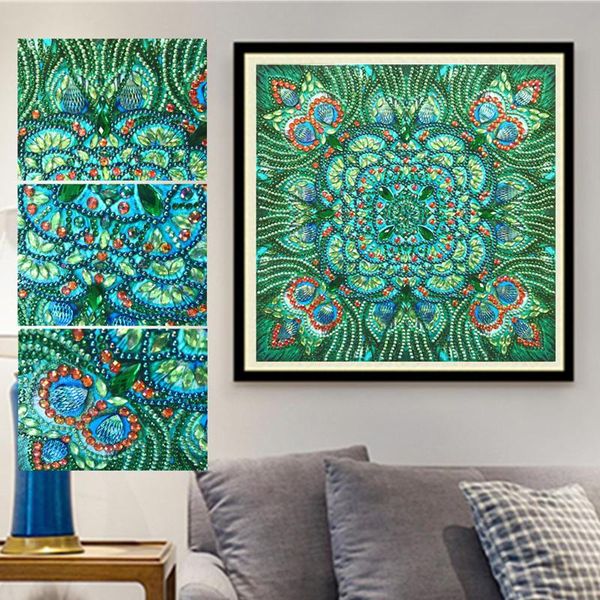 

diamond painting 5d diy embroidery magic flower special shape combination artwork