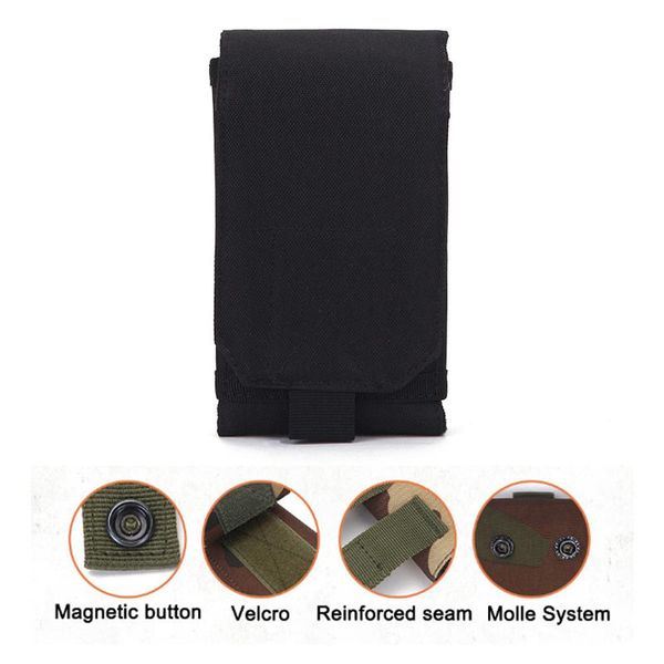 

outdoor camo molle climbing phone waist belt bag,millitary army holder bag,waterproof tactical sports pockets bags