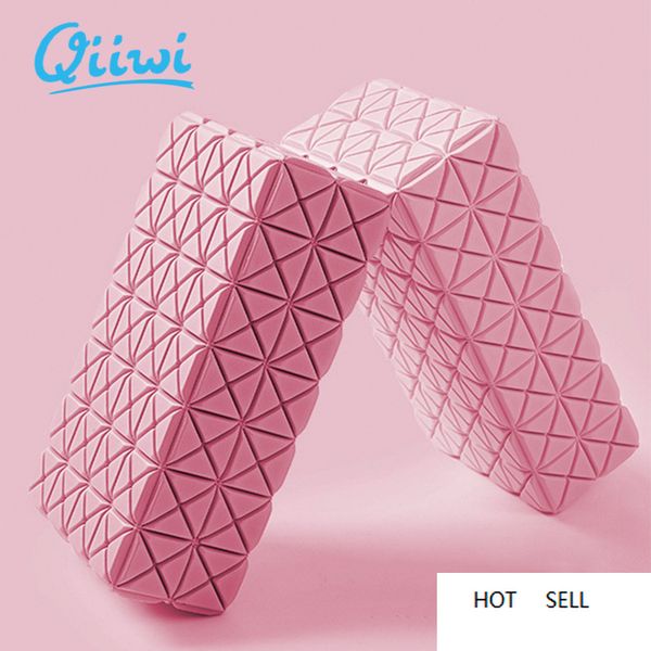 

tpe+eva yoga blocks diamond pattern pilates dance practice aids home gym fitness exercise equipment