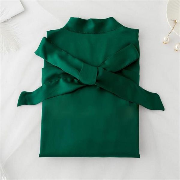 

bride bridesmaid wedding robe satin women sleepwear short nightwear kimono bathrobe gown casual nightgown intimate lingerie, Black;red