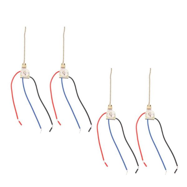 

smart home control 4pcs chain switch 3 gears adjustable controlling for ceiling fan