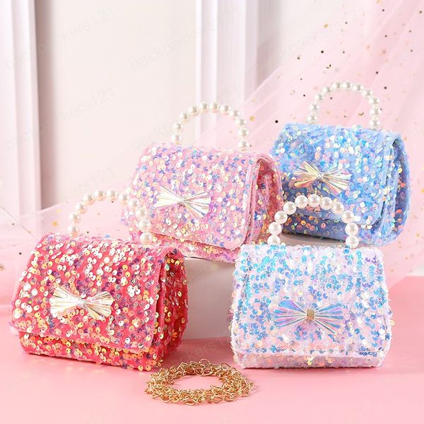 Mini borsette per bambini in stile coreano Tote Borsa a tracolla principessa per ragazze carine Borsa piccola per monete piccola per bambina Kawaii
