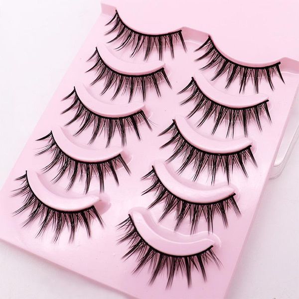 

false eyelashes individual lashes mix bottom a shape fish tail fairy extension pre fan russian volume soft natural