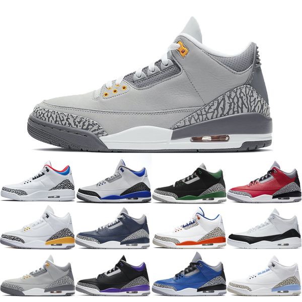 

classic original basketball shoes blue red cement seoul unc fragment court purple cool grey trainers sports sneakers light fresh walking qua, White;red