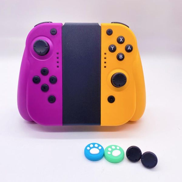 

game controllers & joysticks hlyejun switch cotroller joycon grip with replacement shell cat button cover for controller