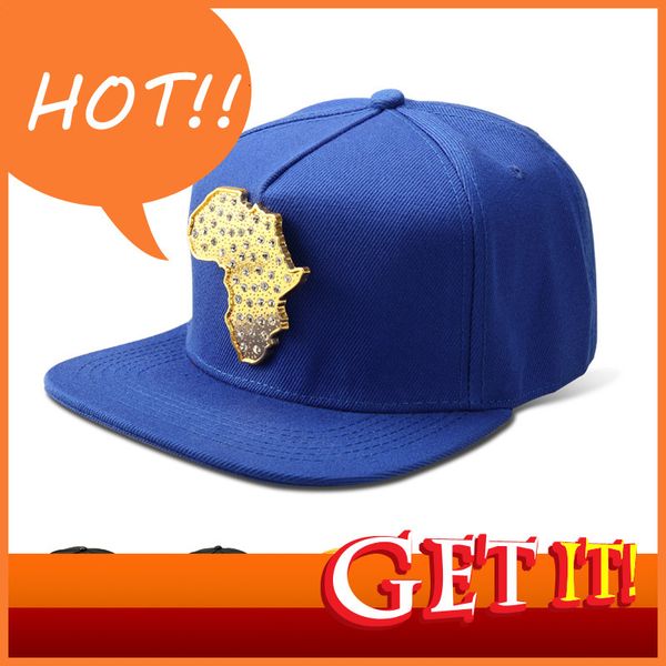 

caps classic ball color casquette hip hop flat hat baseball personality fashion brand map, Blue;gray