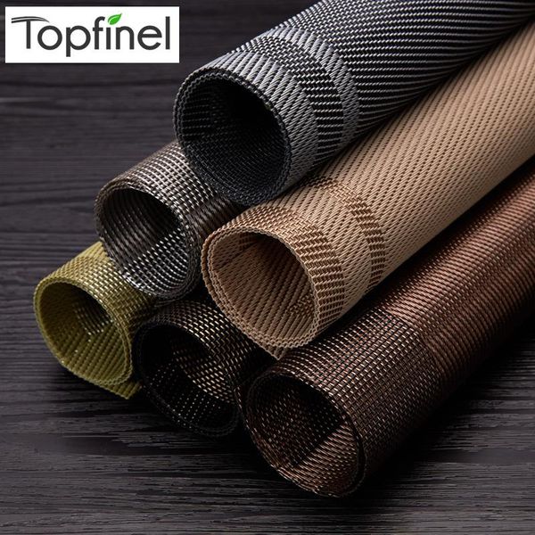 

mats & pads inel set of 4 pvc placemat for table mat pad drink wine coasters bamboo placemats dining place kitchen linen