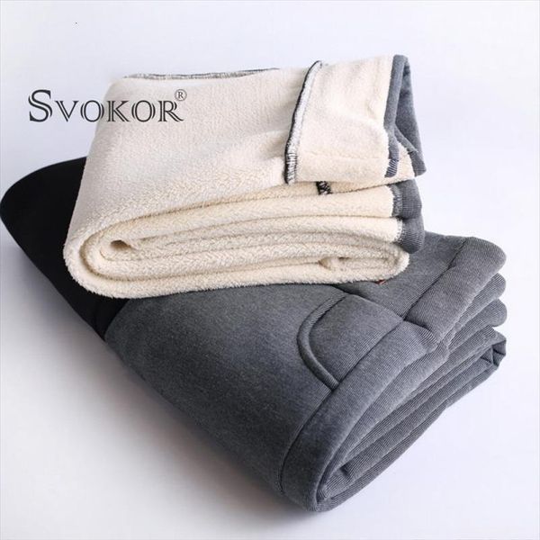 

warm winter velvet pants womens leggings cold resistant keep fleece solid color stretchy comfortable, Black