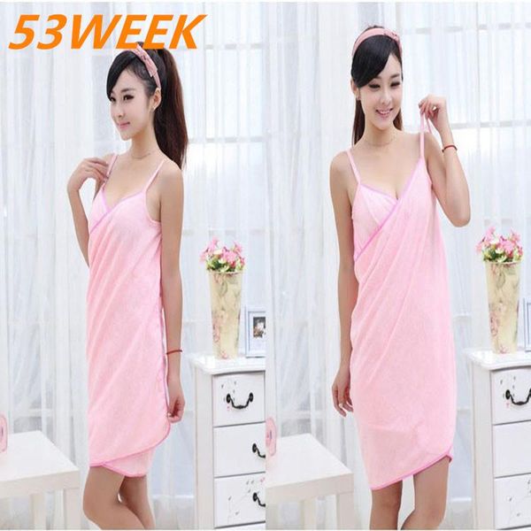 

towel 2021 bath microfiber solid color fashion ladies girls wear quick-drying magic beach spa bathrobe skirt