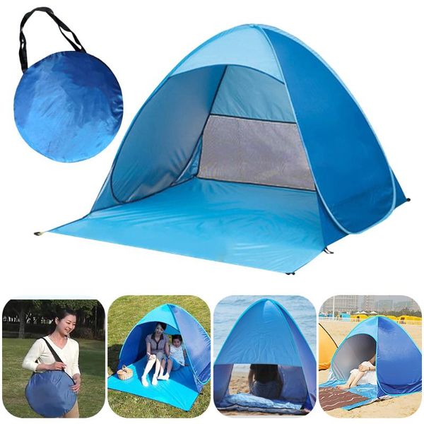 

upgrade beach tent uv sun shelter lightweight shade tents drop automatic and shelters