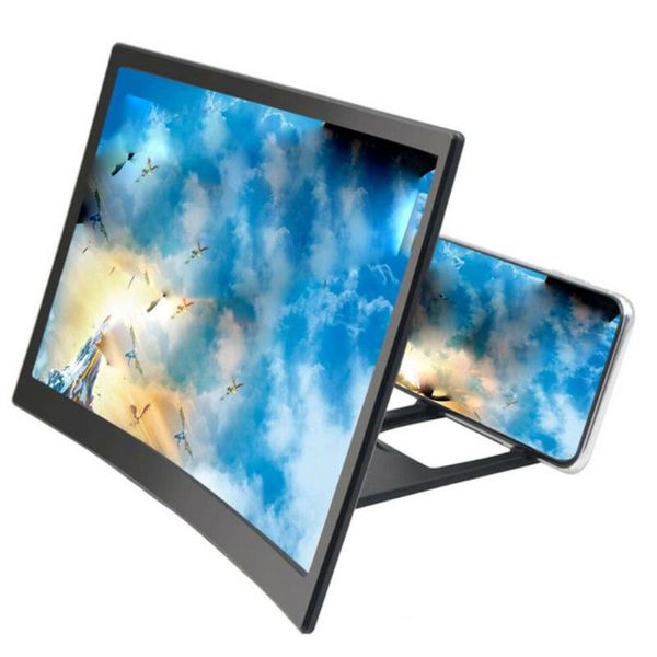 

cell phone mounts & holders agrandisseur ecran 12 inch 3d mobile screen magnifier stereo speaker hd video smartphone sta