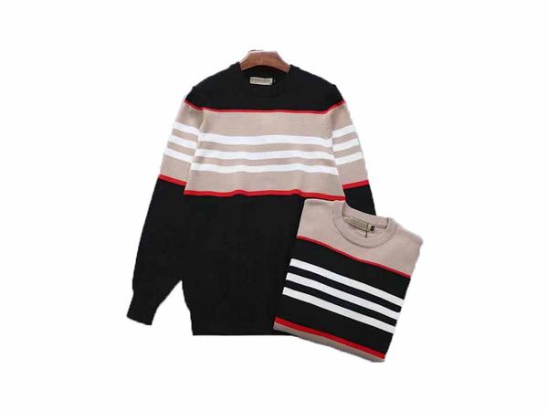 

mens womens luxury designer sweaters hoodies casual round neck long sleeve sweater couples sweatshirt, White;black