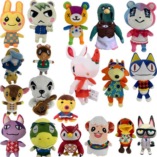10 stili di animali amici della foresta giocattoli di peluche bambola 28 cm simpatici animali di peluche gioco caldo immagine del fumetto bambole per bambini regalo di natale