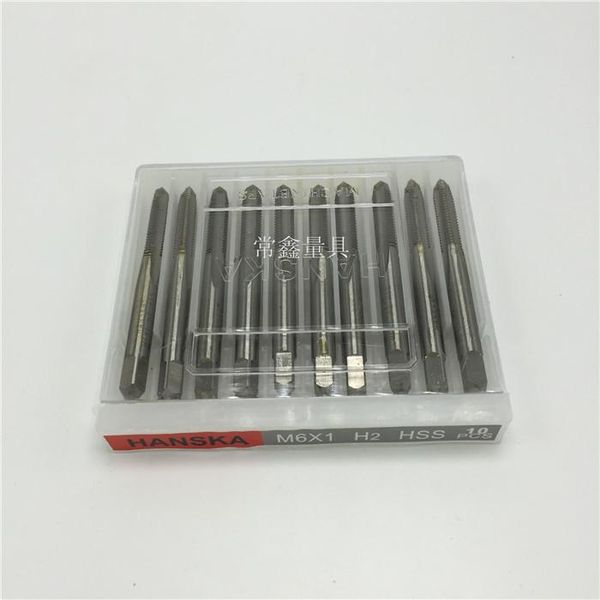 

hand tools made in korea hanska straight flute machine tap m3/m4/m5-m14 10pcs/lot