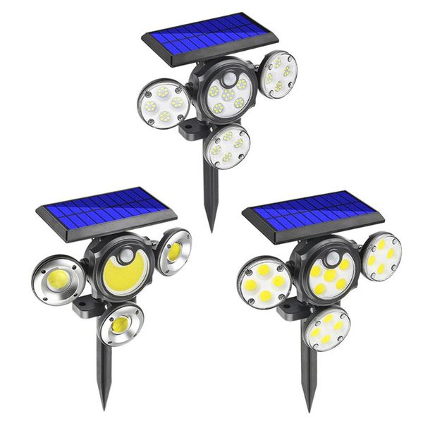 

lawn lamps led solar stakes night lights spotlight lantern garden waterproof decorative ground light landscape