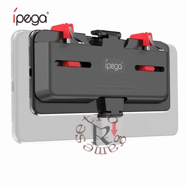 

game controllers & joysticks pg-9137 mobile phone fire button assistant adjustable auxiliary portable handle trigger controller gamepad l1 r