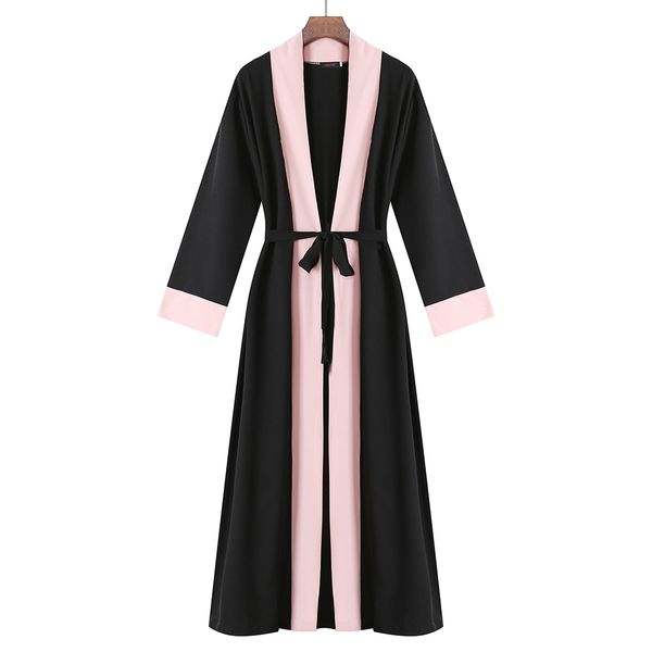 

abaya dubai kimono turkey arabic pakistani muslim fashion cardigan dress islam clothing abayas for women oman robe longue femme, Red