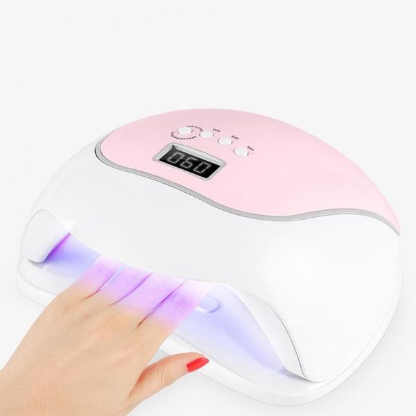 

nail dryers bqv5 drying lamp quick dry uv led light 120w double source smart sensor manicure for salon