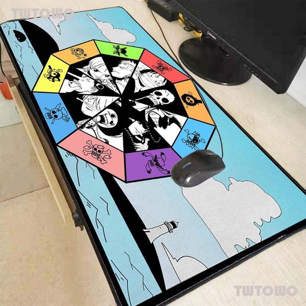 

mouse pads & wrist rests anime one piece extra large gaming computer pad mat locking edge speed mousepad keyboard desk natural rubber