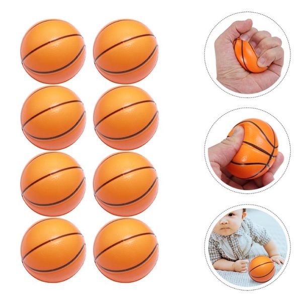 

golf balls 8pcs pu foamed basketball stress creative relax toys kids