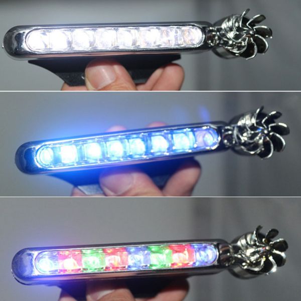 

2pcs 8 led drl car wind energy daytime running light 2020 new arrival daylight headlight lamp no need external power supply
