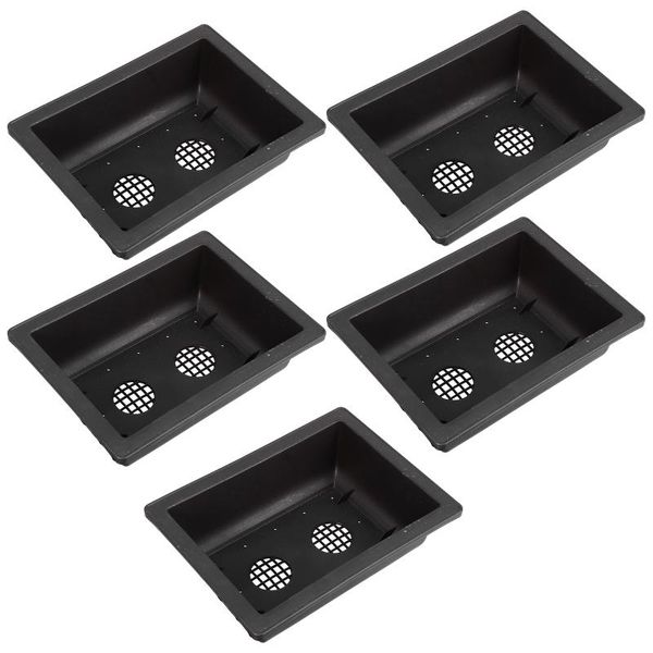 

planters & pots 5pcs plastic planter practical flower pot useful plant gardening