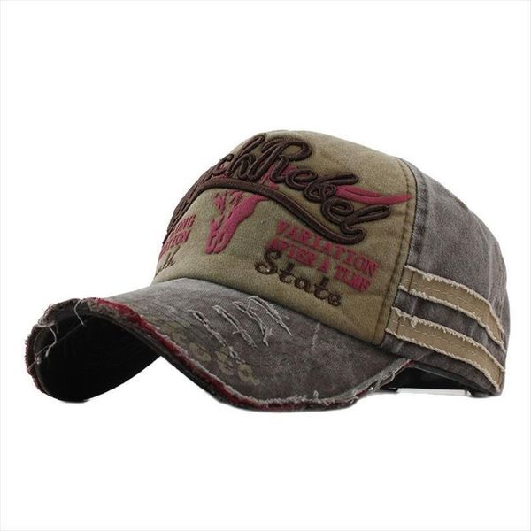 

selling letter embroidery used bullhead baseball cap locomotive washing male and female duck tongue wholesale, Blue;gray