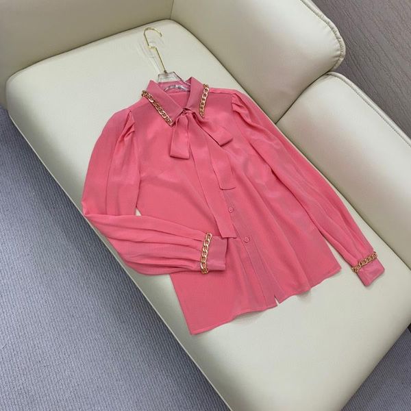 

women's blouses & shirts sr08253 fashion women's & 2021 runway luxury european design party style clothing, White