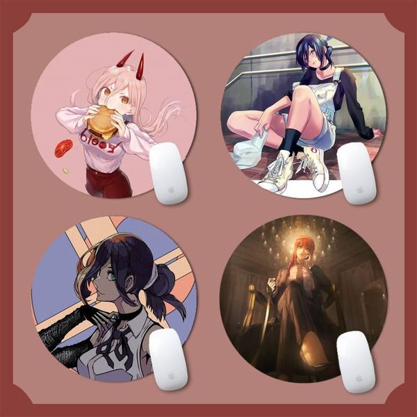 

mouse pads & wrist rests anime chainsaw man keyboards mat mousepad desk gaming office work gamer pad mats xl lapcushion