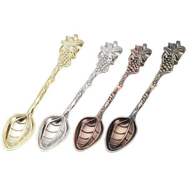 

spoons 4pcs exquisite dessert lovely coffee stirring (assorted color)