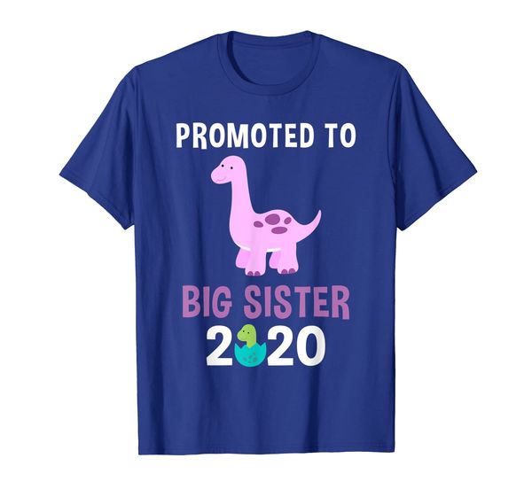 

Promoted to Big Sister Shirt 2020 Girls Dinosaur T-Shirt, Mainly pictures