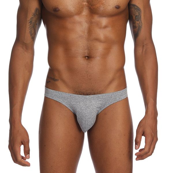 

pinky senson men's briefs color cotton low waist big bag solid large, Black;white